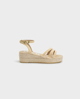 Suede Three Bands Platform Espadrilles - Women's Bestsellers | 