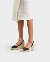 Suede Slingback Wedge Espadrilles - Women's Bestsellers | 