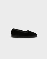 Demi Silk Velvet Venetian Slippers - Ballet Flats & Slippers | 