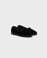 Demi Silk Velvet Venetian Slippers - Ballet Flats & Slippers | 