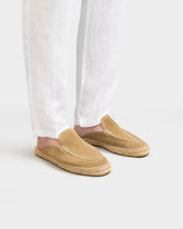Suede Traveler Loafers Mules - Men’s Loafers | 