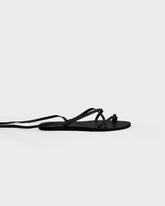 Valentina Leather Tie-Up Sandals - Leather Sandals | 