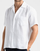 Linen Havana Camp-Collar Shirt - Men’s Shirts | 