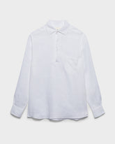 Linen Nassau Polo Shirt - Men’s Shirts | 