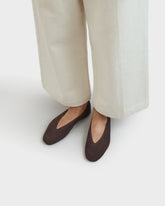 Camille Suede Ballet Flats - Women's Shoes | 