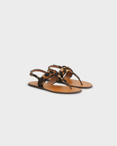Sandali Infradito Anne in Cavallino Leopardato | 