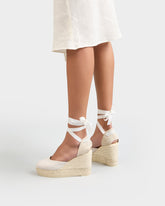 Soft Suede Wedge Espadrilles - Love Bridal Collection | 