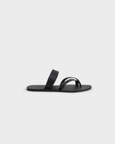 Mia Slide Leather Sandals - Leather Sandals | 