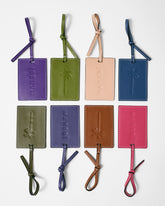 Charm Tag in Pelle | 