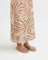 Espadrillas Slide Mon in Silk Satin  | 