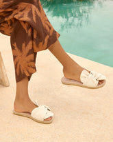Organic Hemp Sandals With Knot - Women's Summer Sale|Shoes | 