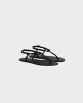 Leather Knot Thong Sandals - Leather Sandals | 