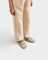 Raffia Crochet Jute Clog Mules - Women’s Mules | 