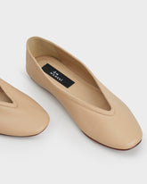 Nappa Leather Ballet Flats | 