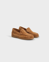 Suede Moccasin Loafers | 