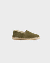 Espadrillas in Pelle Scamosciata con Punta Quadrata - Scarpe Uomo | 