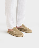 Suede Traveler Loafers Mules - Men’s Loafers | 