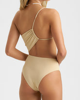 Cut-Out One-Shoulder One Piece - One-Piece | 