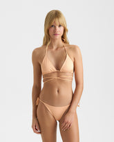 Front Tie Triangle Bikini - Women’s Swimwear | 