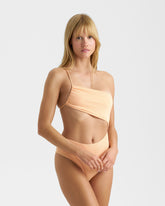 Cut-Out One-Shoulder One Piece - One-Piece | 