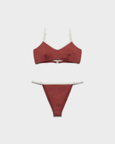 Edged Triangle Bikini - Bikinis | 