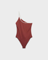 Edged One-Shoulder One-Piece - One-Piece | 