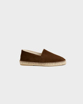 Suede Squared Toe Espadrilles - Men's Shoes | 
