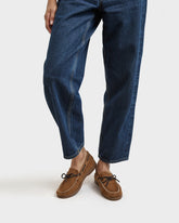 Suede Stitching Moccasins | 
