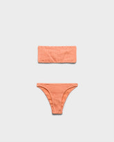 Seersucker Bandeau Bikini - Seersucker Fever | 