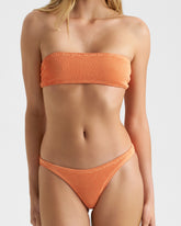 Seersucker Bandeau Bikini - Seersucker Fever | 