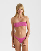 Seersucker Bandeau Bikini - Seersucker Fever | 