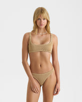 Seersucker Bralette Bikini - Seersucker Fever | 