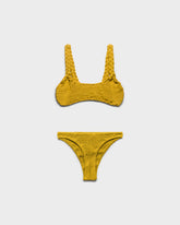 Seersucker Braided Bralette Bikini - Seersucker Fever | 