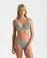 Seersucker Surf Bralette Bikini - Seersucker Fever | 