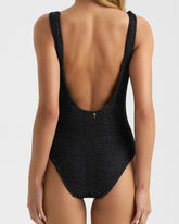 Seersucker V-Neck One Piece - Seersucker Fever | 