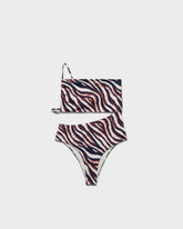 Cut-Out One-Shoulder One-Piece - One-Piece | 