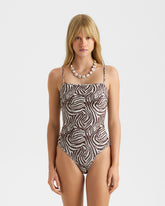 Jacquard Squared One Piece - Sun-Ready Essentials | 