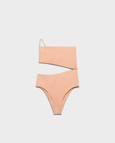 Cut-Out One-Shoulder One Piece - One-Piece | 