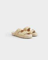 Raffia Nordic Sandals - Women's Summer Sale | 