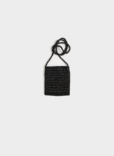 Natural Raffia Isla Pocket - Raffia Bags | 