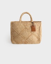 Raffia Sunset Bag Large Crochet - Natural | 