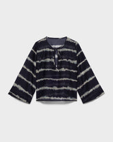 Printed Silk Cotton Voile Aventura Shirt | 