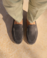 Suede Traveler Loafers Espadrilles - Men's Summer Sale|Shoes | 
