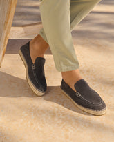 Suede Traveler Loafers Espadrilles - Men's Summer Sale|Shoes | 