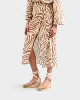 Espadrillas con Zeppa in Pelle Scamosciata  | 