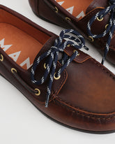 Vintage Leather Deck Shoes | 