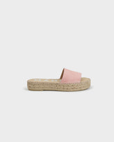 Suede Double Sole Slides - Women’s Sandals | 