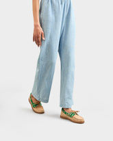 Suede And Cotton Bandana Boat-Shoes | 