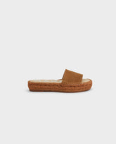 Suede Double Sole Slides - Women’s Sandals | 
