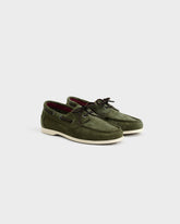 Swan Suede Boat-Shoes - Men's Boat Shoes | 